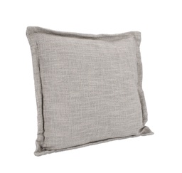 [20100572] Cuscino Fleecy Grigio C-Bottoni 45X45