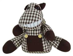 [V9132490000] Fermaporta tessuto cane kb-1455 cm. 29 x 23 h 24