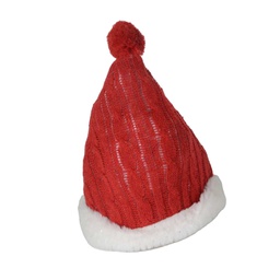 [V6182220000] Fermaporta tessuto cappello rosso cm15x15h23