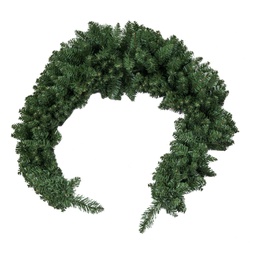 [V6155210000] Festone Monte Speziale verde cm ø18x180