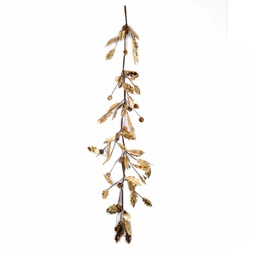 [V6060580000] Festone oro con pigne cm1xh126x1
