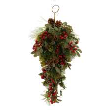 [V6323310000] Festone plastica verde cm26h68