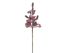 [20102678] Fiore di poliestere per pigne di pino 15 x 1 x 65 cm