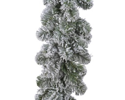 [19974726] Ghirlanda festone imperiale innevata per interni L270 x ø 25 cm