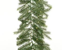 [19625984] Ghirlanda natalizia 370 rami decoro con led 275 cm