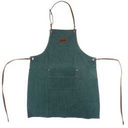 [20037130] Grembiule da cucina colore blu anatra L 60 x H 80 cm