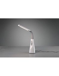 [TRIOR50381101] Lampada Da Tavolo Flessibile Vento Con Ventilatore Bianco Led Touch Dimmer Trio Lighting