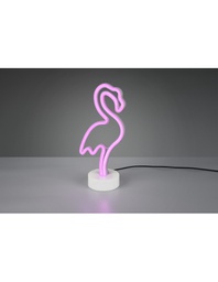 [TRIOR55240101] Lampada Da Tavolo Moderna Flamingo Fenicottero Led Dimmerabile Trio Lighting