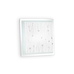 [8021696081434] Lampada Ocean trasparente 280x280x90mm