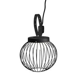 [SOV99506/06] Lampada Portatile 20W Led 4000K  linea cage  nero