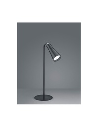 [TRIOR52121132] Lampada Scrivania Maxi Nero Componibile Led Touch Dimmer Con Batteria Trio Lighting