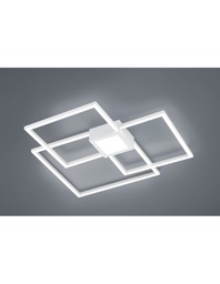 [TRIO676240431] Lampada Soffitto Hydra Design Quadrati Bianco Led 4000k Trio Lighting