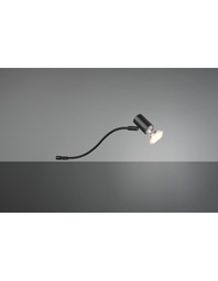 [TRIO283400132] Lampada Spot Specchio Giada Orientabile Nero IP44 Trio Lighting