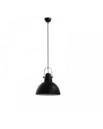 [LA/068/N] Lampada a sospensione Kande in metallo nero STS