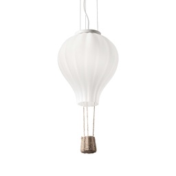 [8021696179858] Lampada a sospensione bianco D 300 x H min 900 - max 2650 mm