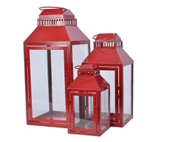 [2005371] Lanterna Rossa S 12x12x24cm
