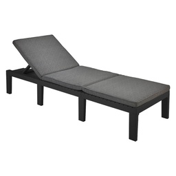 [DFL6131671] Lettino In Polipropilene 'Haiti' Antracite