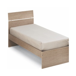[A10555] Letto singolo per camera colore Olmo cm 200x85xH 98