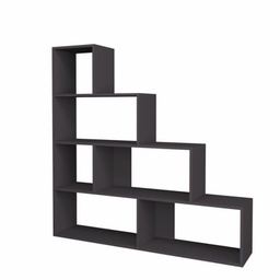 [CAP95195] Libreria a scala Alis Cemento 145x29xh.145 cm
