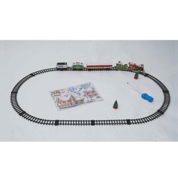 [1932405] Locomotiva caccia fumo con luce e musica a batterie Euronatale