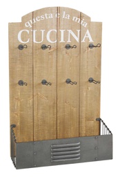[V9109250000] Mensola cucina ea-6572 cm. 46 x 18 h 71