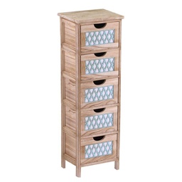 [V8038780000] Mobiletto anversa cassettiera 5 cassetti cm 30x23h94
