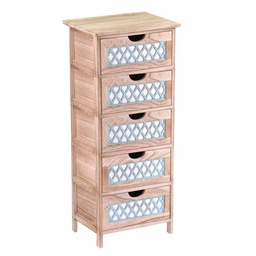 [V8038810000] Mobiletto anversa cassettiera 5 cassetti cm 40x30h94