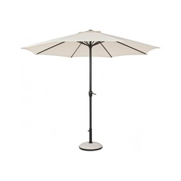 [333342] Ombrellone Kalife con snodo 3 metri Ecru in alluminio