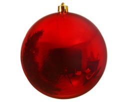 [19625633] Pallina Di Natale Rossa Ø 25 Cm  1 Pz 