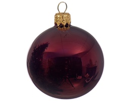 [KAE113062] Box Da 6 Palline Di Natale Vinaccio Ø 6 Cm