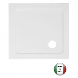 [052669] Piatto Doccia 80X80 Cm Mr Flat Quadrato