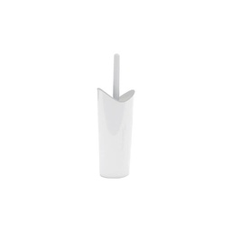 [1920791] Porta Scopino Moby Bianco Grigio Gedy 313371 Per Arredo Bagno Accessori