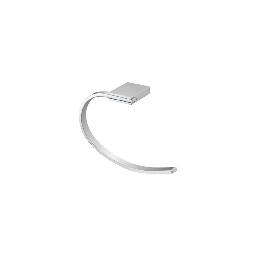 [FER873005] Portasciugamani Portasalviette Cromo Da Bagno Mod. Futura