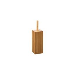 [19921697] Portascopino in bamboo Naturale 10x10x h37 cm