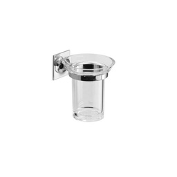 [19976520] Portaspazzolino cromato in acciaio inox