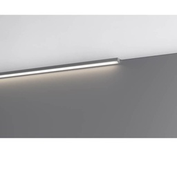 [FZ89570] Profilo illuminazione LED Walk bagno 1000 mm nero opaco