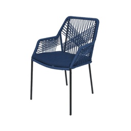 [20006677] Sedia da giardino Siviglia colore blu