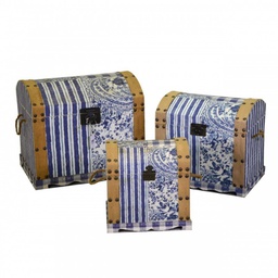 [V9179440000] Set 3 bauli bianco-blu portatutto