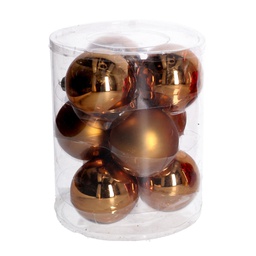 [V6178520000] Sfera vetro cmø8 confezione da 9pz rame
