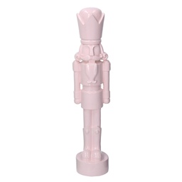 [V6159460000] Soldatino resina laccato rosa cm8,5x8h38