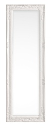 [B0242012] Specchio Miro con cornice Bianco 42x132  0242012