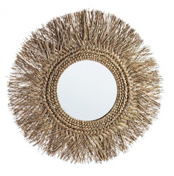 [B0242648] Specchio con cornice Illusion Naturale  Cod.0242648