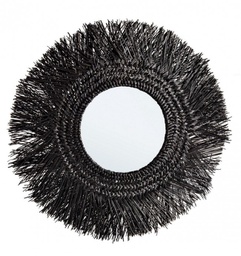 [B0242649] Specchio con cornice Illusion Nero  Cod.0242649