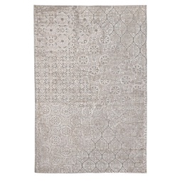 [B0608253] Tappeto grigio in fibre naturali stile fusion cm 160x230
