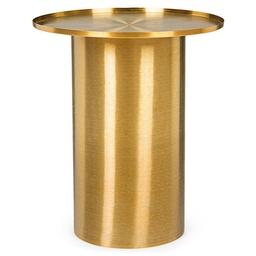 [B0746707] Tavolino Gold in metallo stile atmosphere cm Ø51x59h