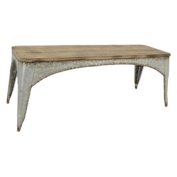[V8034510000] Tavolino legno rettangolare cm 117x36