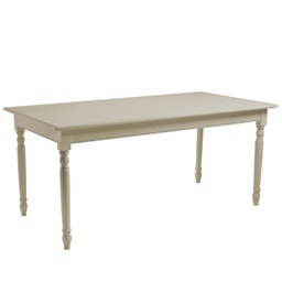 [V8041540000] Tavolo legno shabby grigio rettangolare cm 80 x 160 x h 78