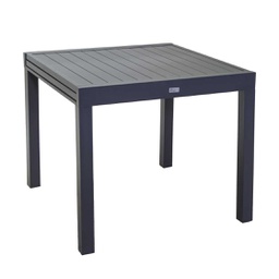 [V6458020000] Tavolo sullivan in alluminio antracite allungabile h73 cm