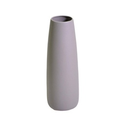 [V5851840000] Vaso ceramica bombato tortora cmø16h44,5