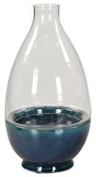 [V9121620000] Vaso ciotola alto con vetro dc-1038 Ø cm. 20 h 38